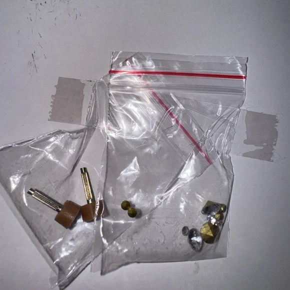 Badgley Mischka Satin Heels in Midnight Blue - Picture 4 of 10